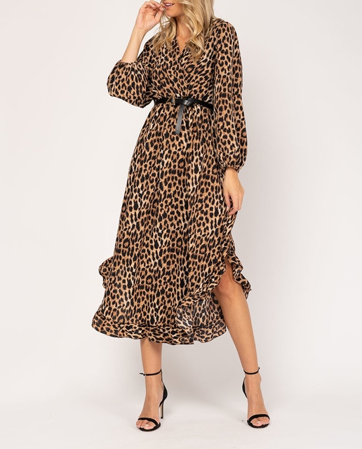 Imagen 0 de Vestido animal print