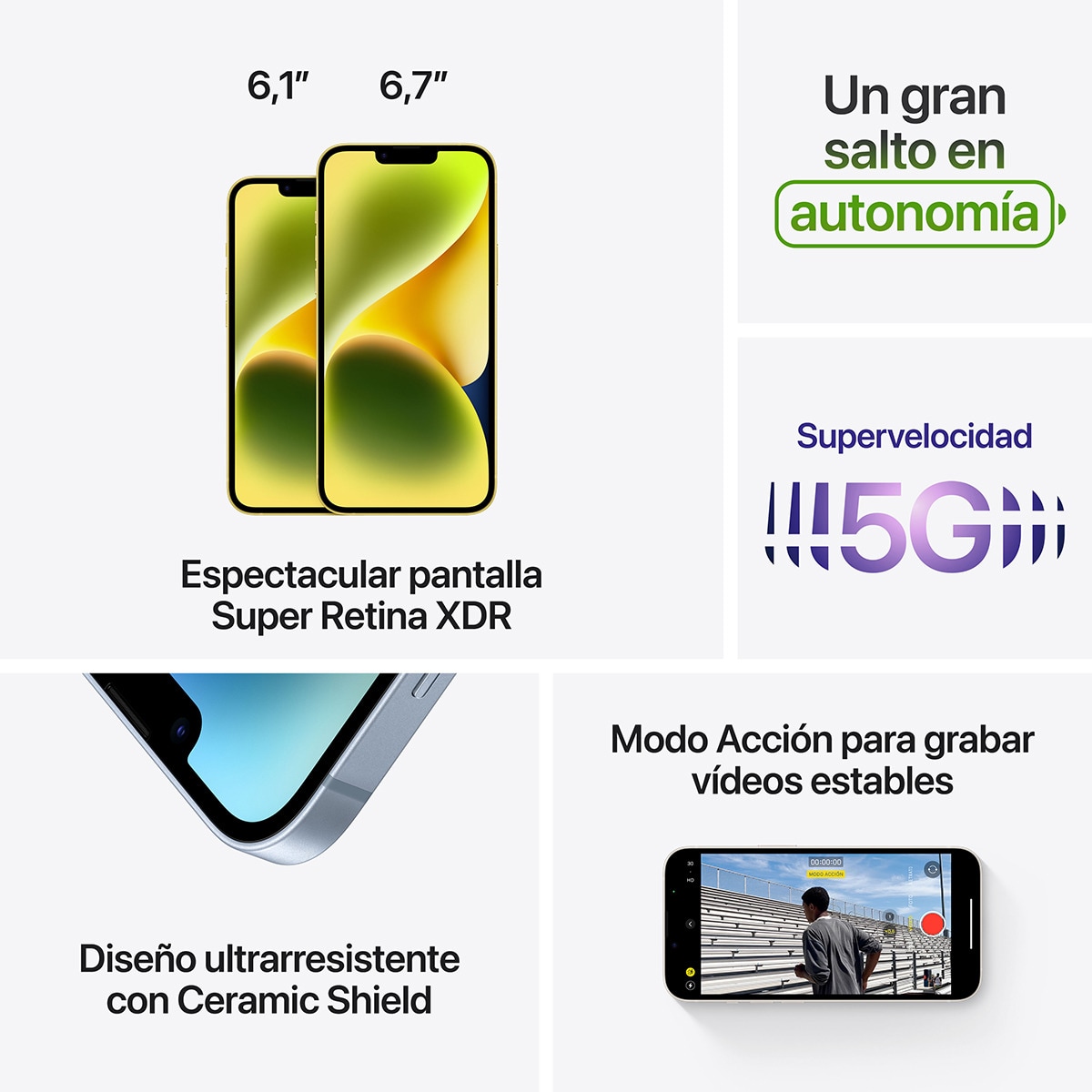 Apple iPhone 14 Plus Amarelo-8