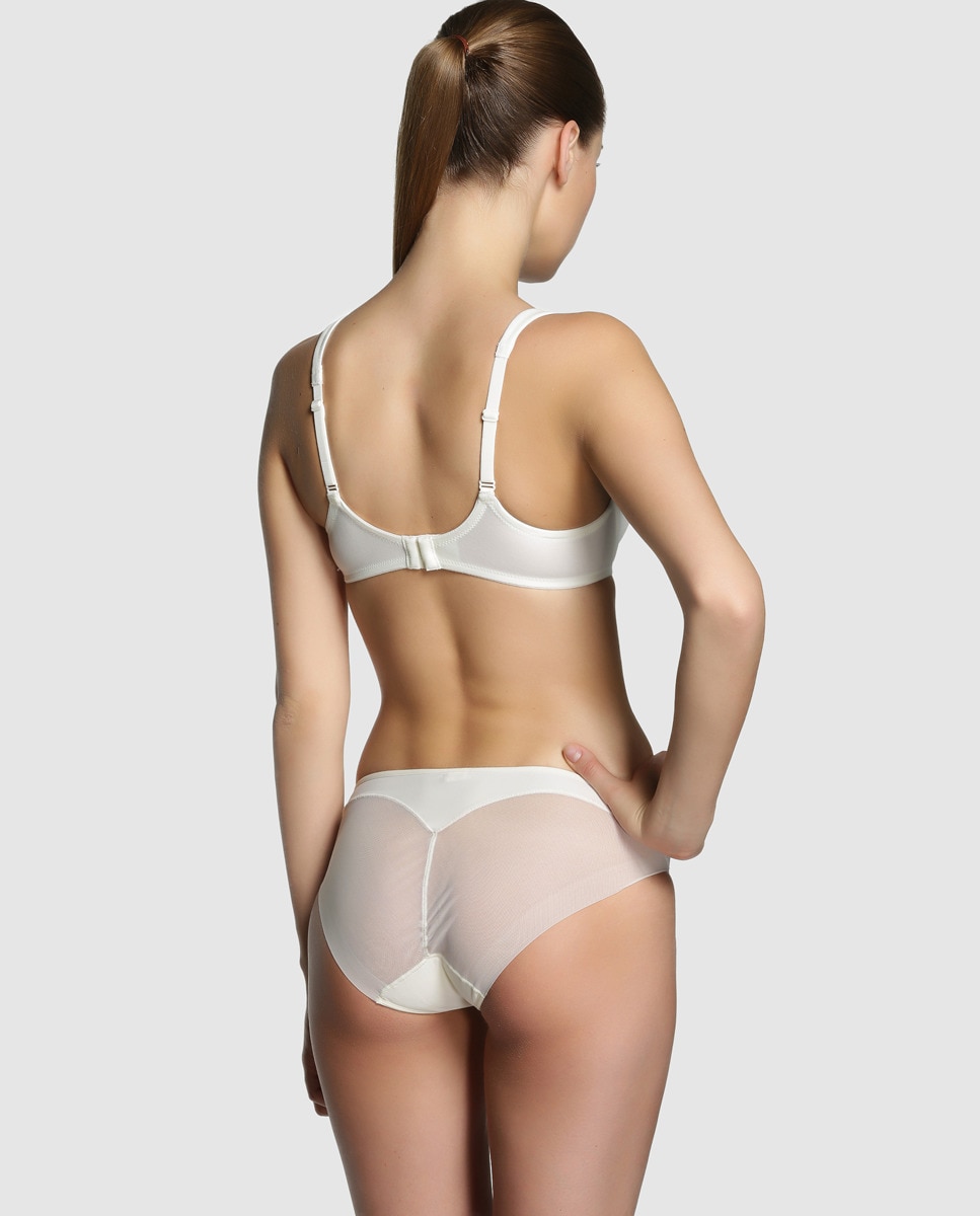 Cuecas invisíveis, mark-free de mulher Janira Branco-2