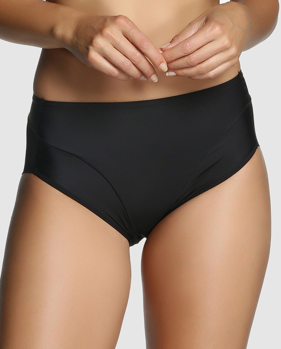 Cuecas com controlo, mark-free de mulher Janira Preto-1