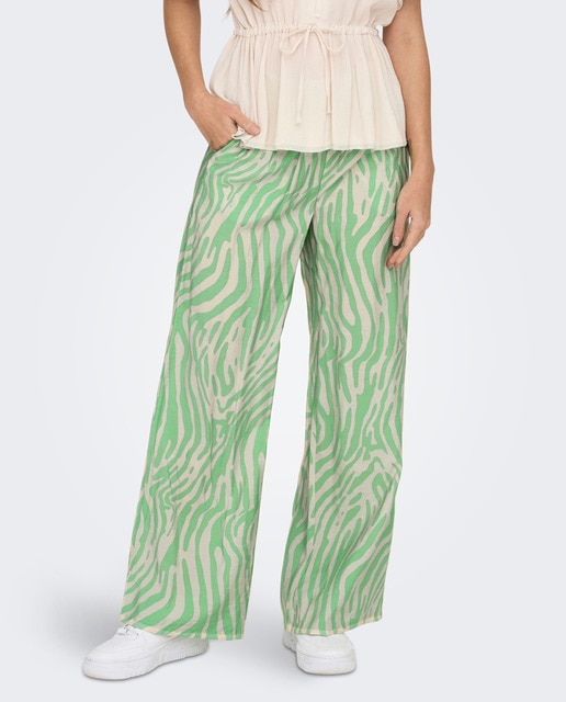 Imagen 0 de Pantalón de mujer fluido con cintura elástica