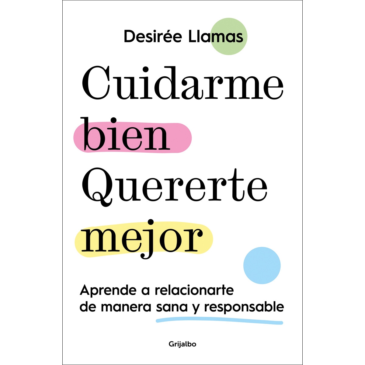 Cuidarme bien. Quererte mejor: Aprende a relacionarte de manera sana y responsable  (Tapa blanda) 1