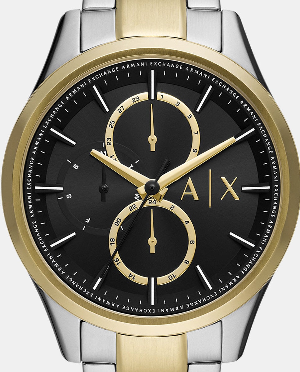 Reloj de hombre AX1865 multifunción de acero bicolor Multicolor-7