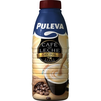 bebida láctea de café original con leche Sin Gluten botella 1 l - Puleva Seleccion
