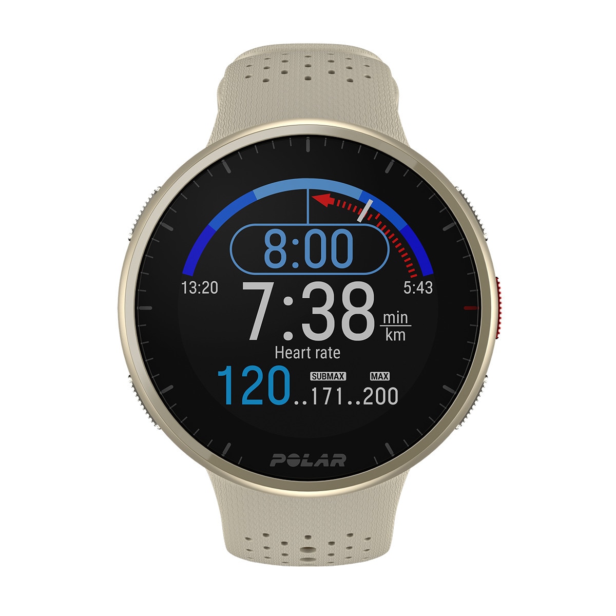 Relógio Smartwatch Pacer Pro Polar Cinzento-5