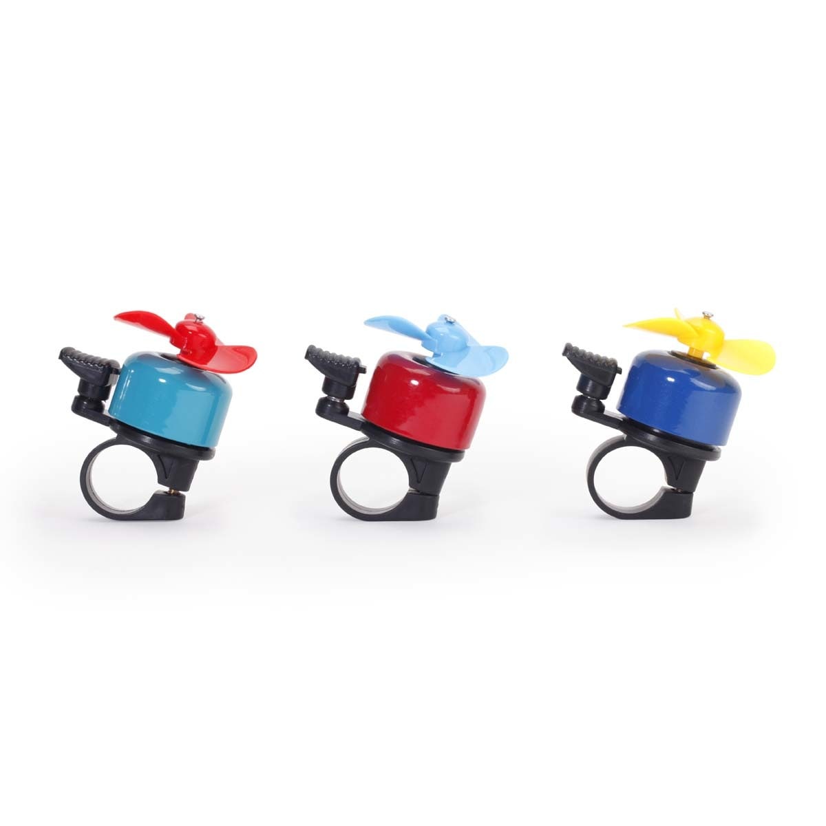 Timbre de bicicleta Kikkerland con ventilador surtidos 3