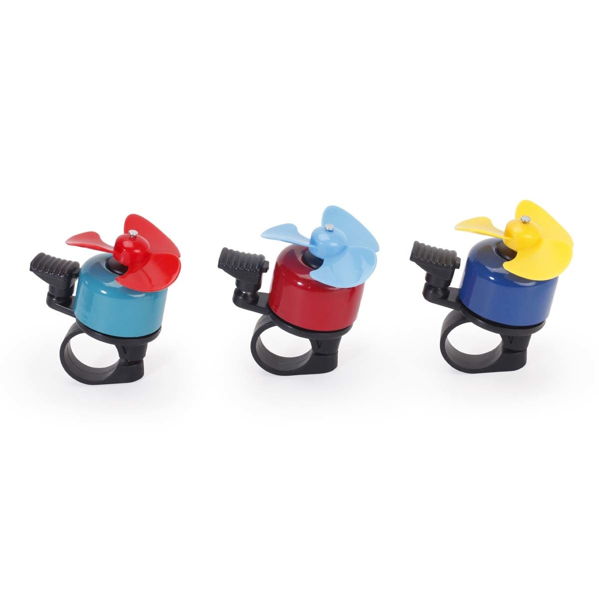 Timbre de bicicleta Kikkerland con ventilador surtidos 1