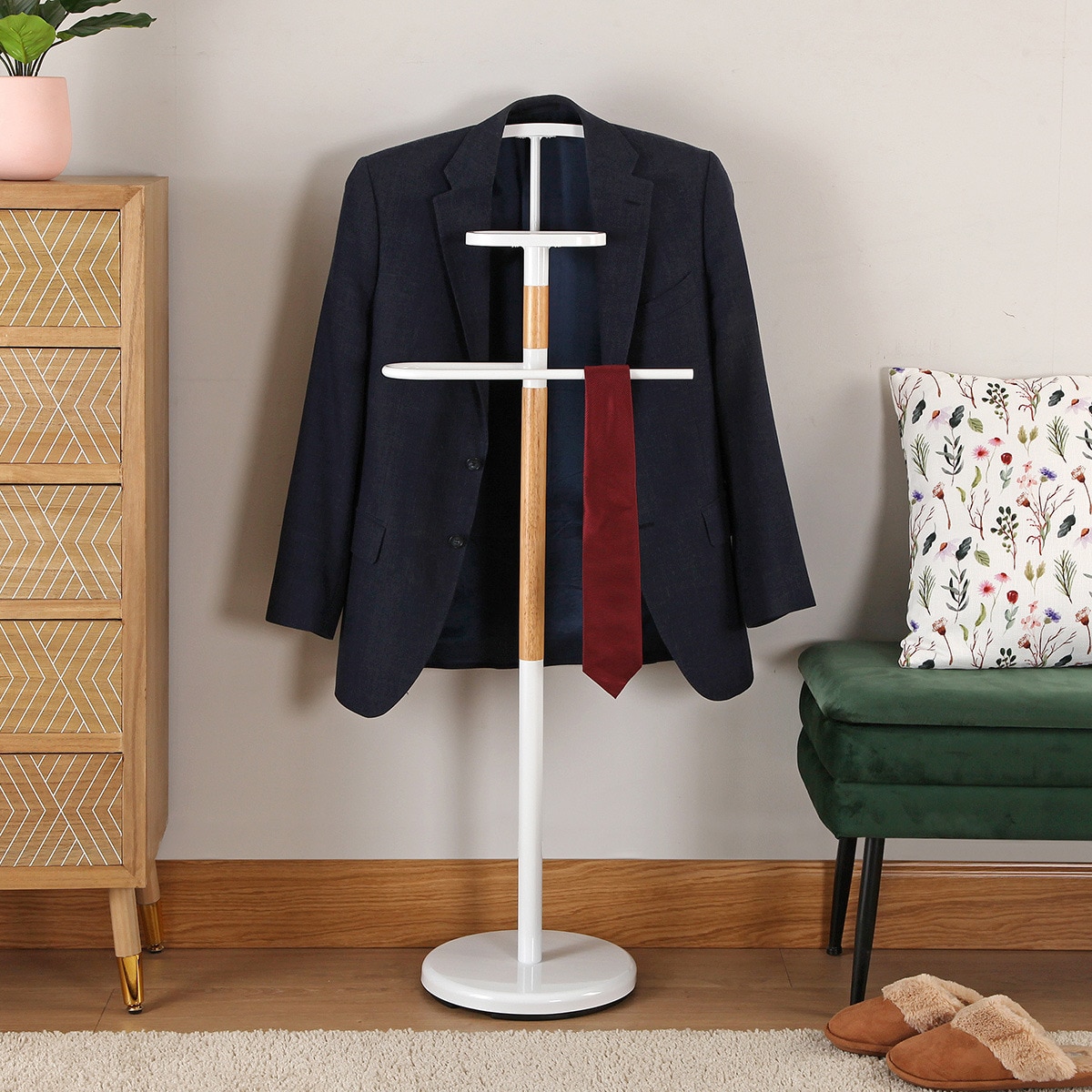 Cabide de Madeira Struer Branco-7