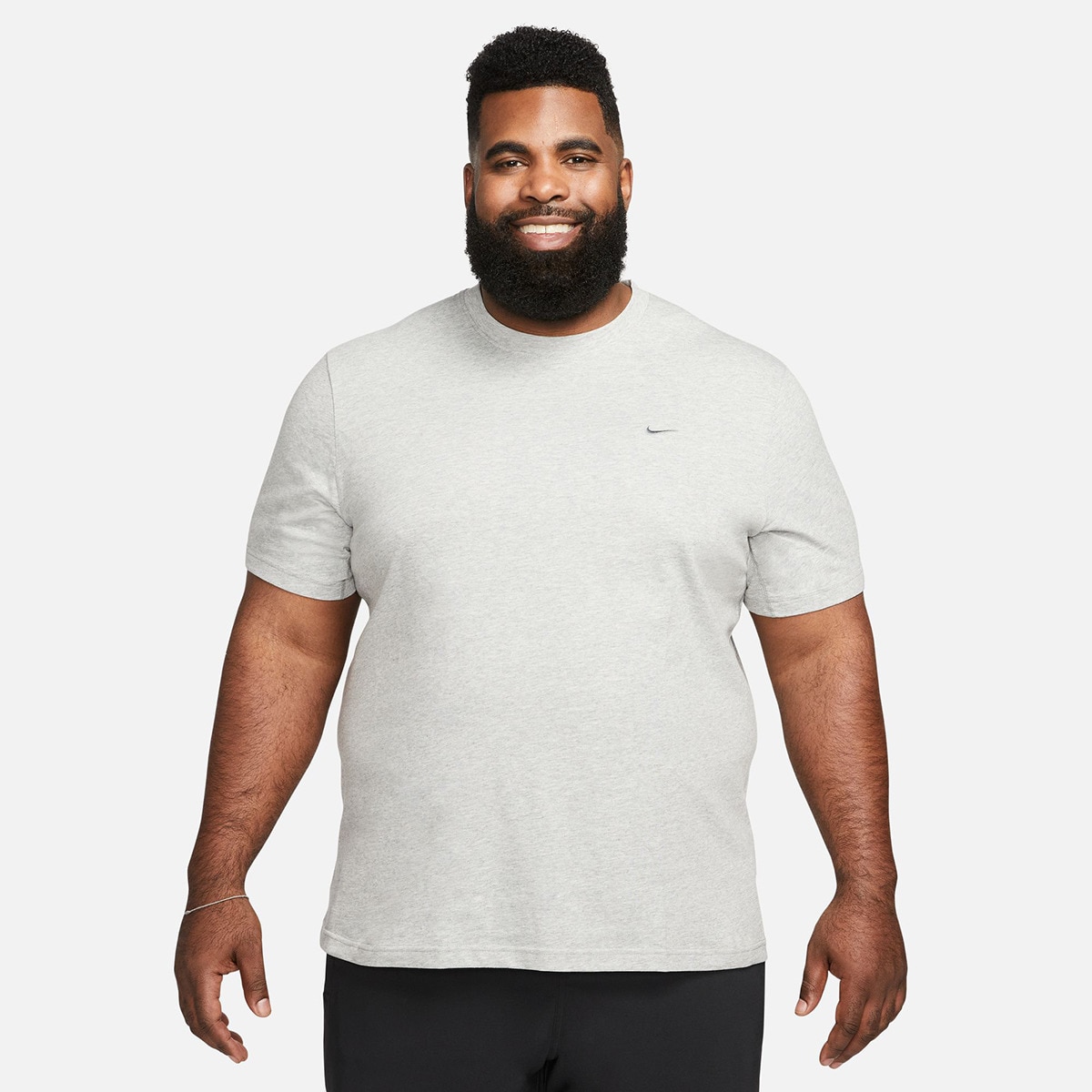 T-shirt de Homem Dri-FIT Primary Cinzento-1