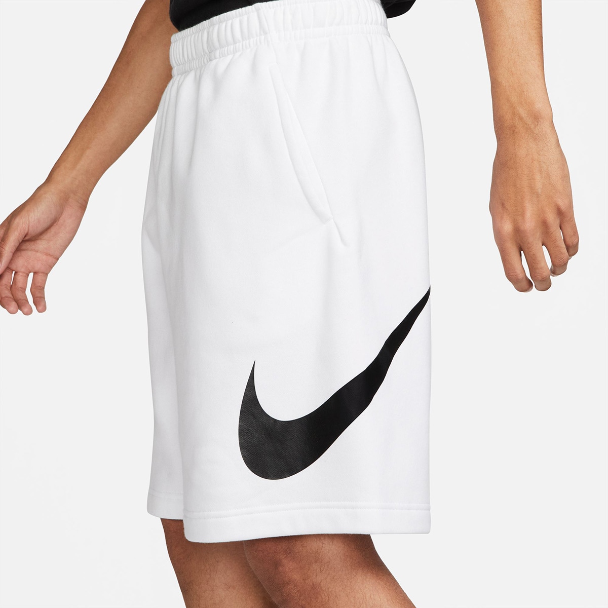 Calções de Homem Sportswear Club Branco-6