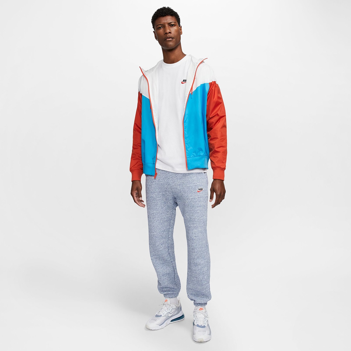 T-shirt de homem Sportswear Club Nike Branco-4