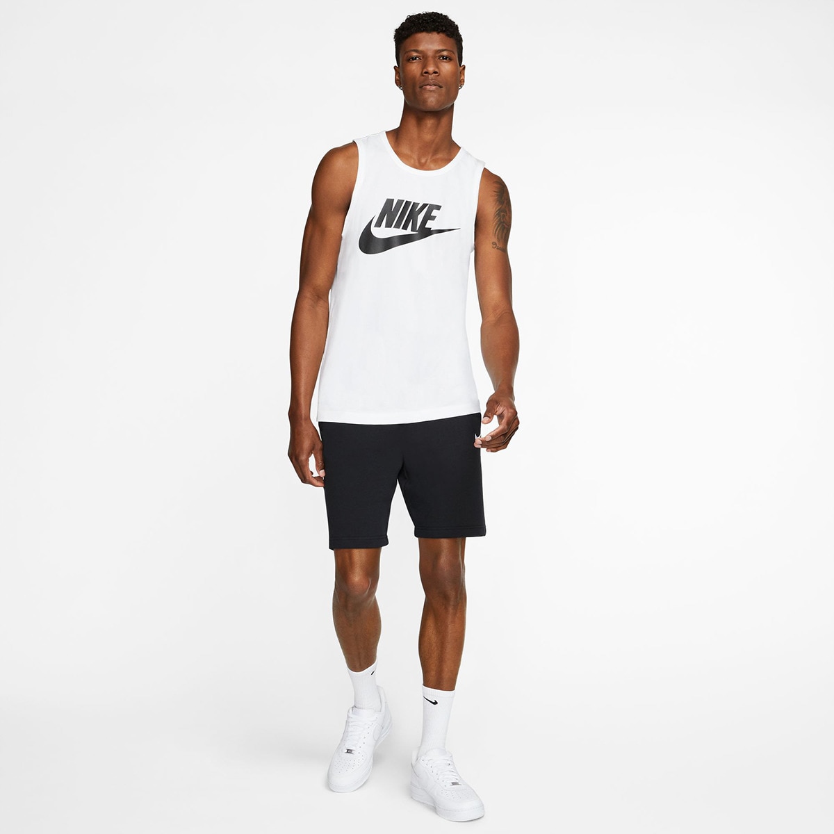 T-Shirt de Criança Sportswear Nike Branco-4