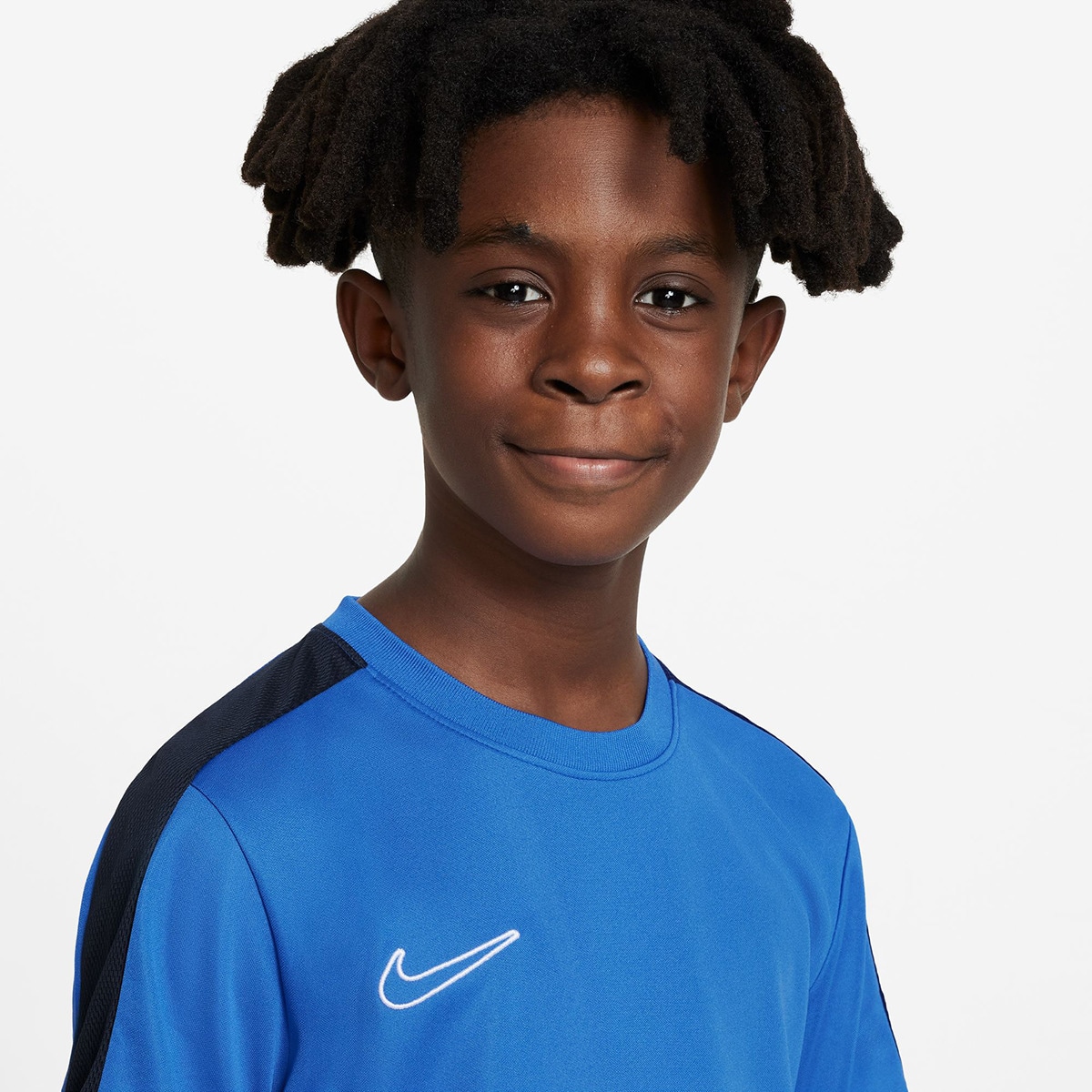 T-shirt de Criança Dri-FIT Academy23 Azul-3