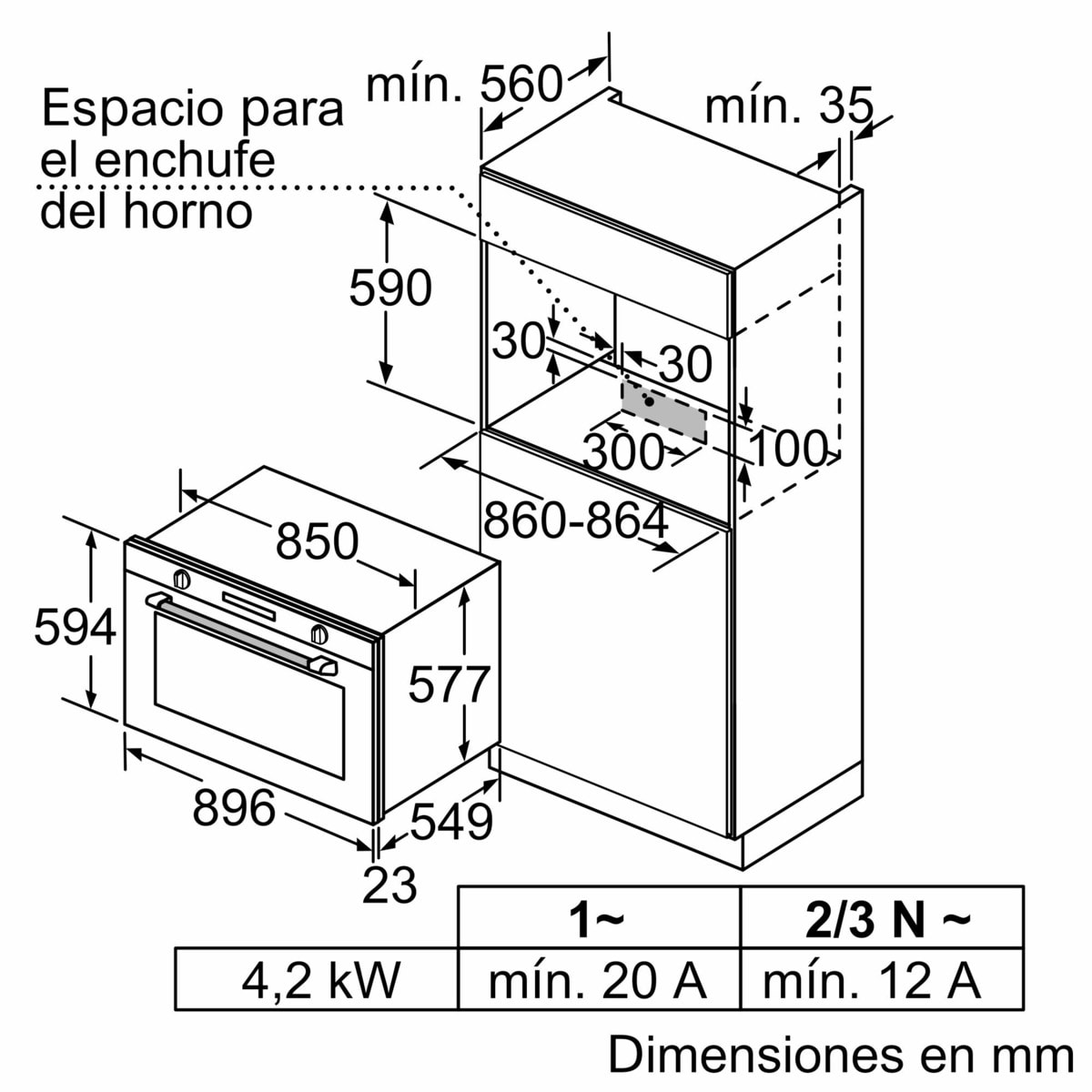 Forno Multifunções Siemens iQ500 VB578D0S0 Pirolítico+Hidrolítico e de 112 Litros - Inox Aço inoxidável-2
