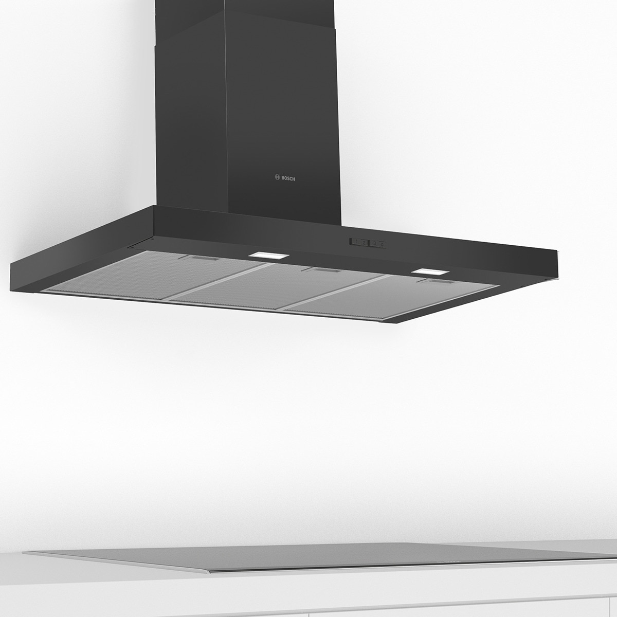 Campana decorativa Bosch 3 velocidades - DWB96BC60 Negro-3