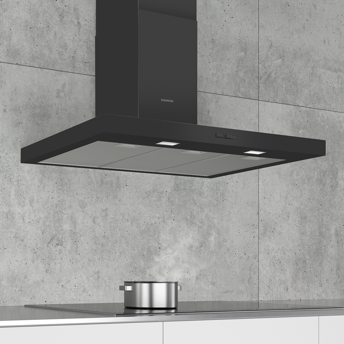 Campana decorativa  Siemens  3 velocidades - LC97FVW60 Negro-3