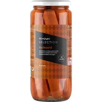 salchichas Bockwurst sin gluten 8 unidades frasco 360 g neto escurrido - El Corte Ingles Selection