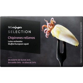 chipirones rellenos en aceite de oliva lata 72 g neto escurrido - El Corte Ingles Selection