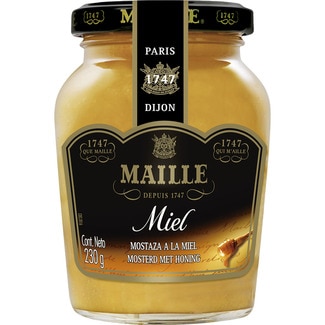 mostaza a la miel frasco 230 g - Maille