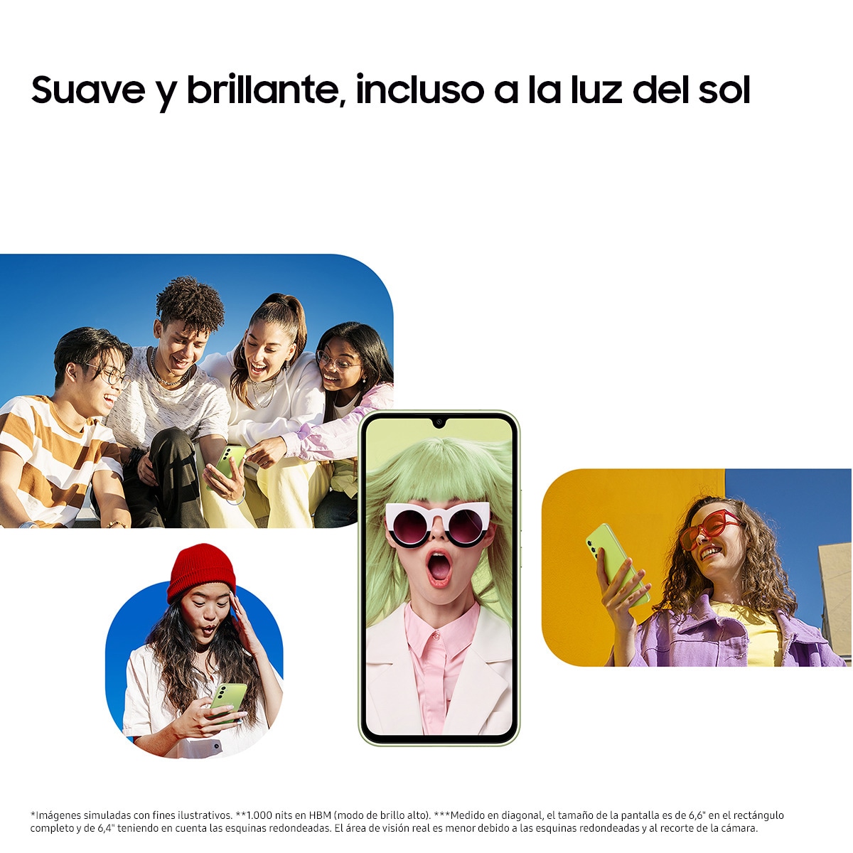 Samsung Galaxy A34 5G 6 GB + 128 GB móvil libre Verde-7