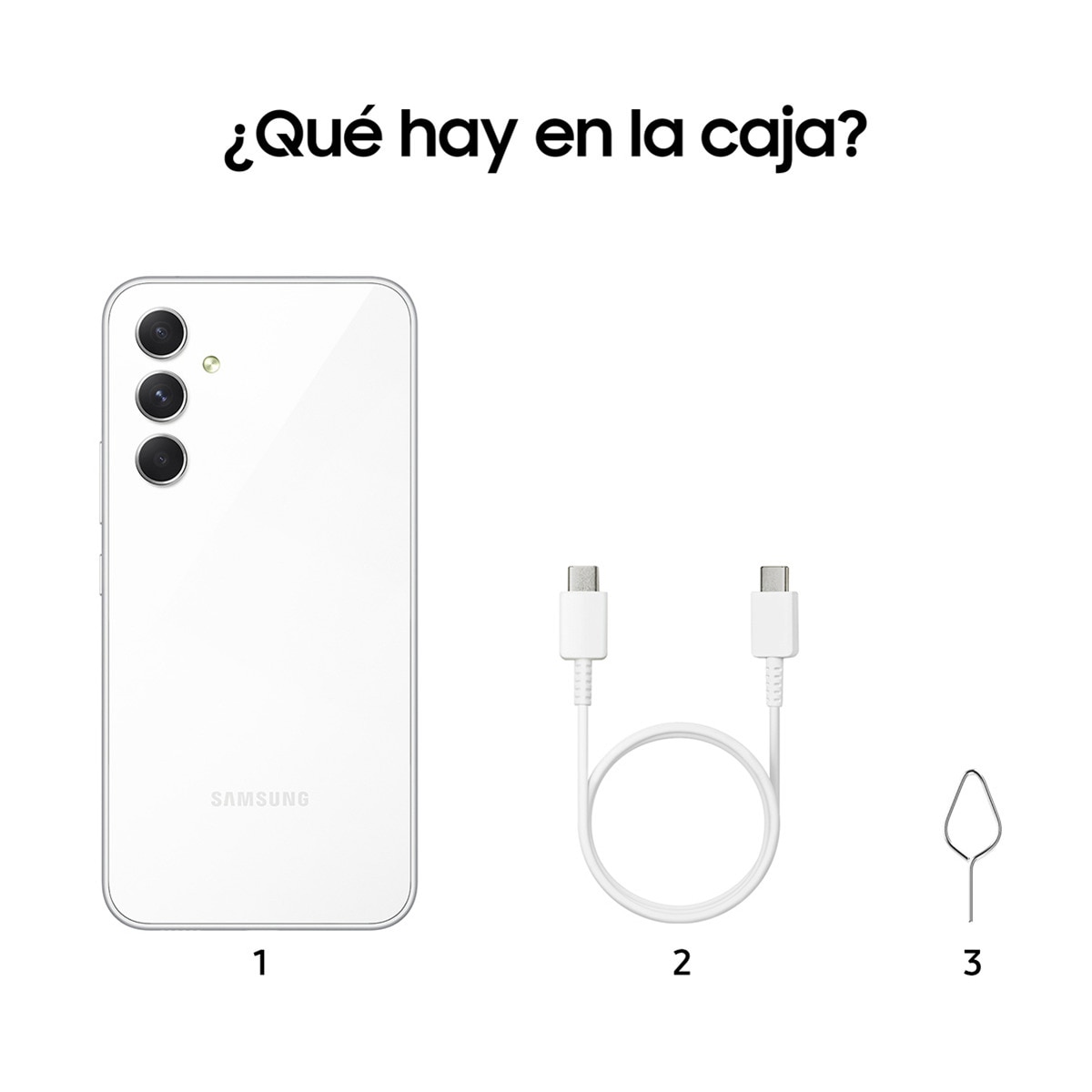 Samsung Galaxy A54 5G 8 GB + 128 GB móvil libre Blanco-9