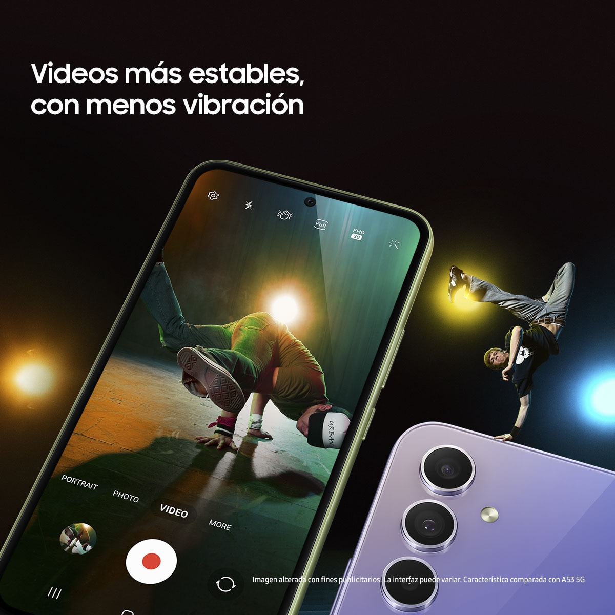Samsung Galaxy A54 5G 8 GB + 128 GB móvil libre Blanco-4