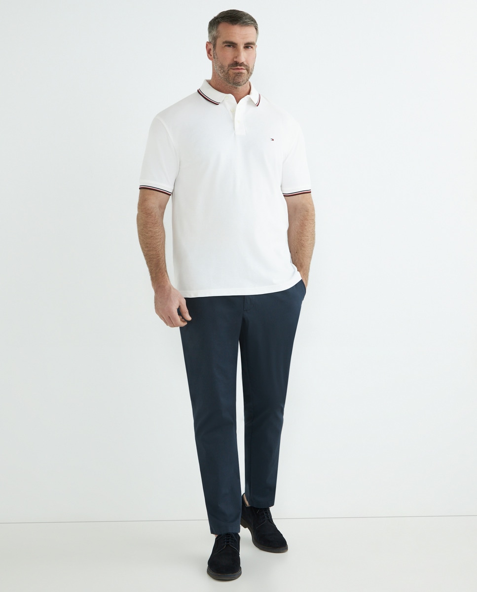 Polo piqué Tipped marque