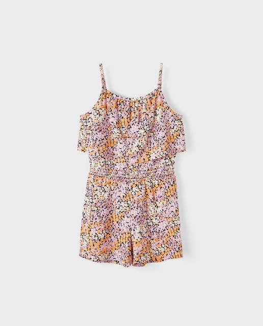 Imagen 0 de Mono de niña con estampado floral