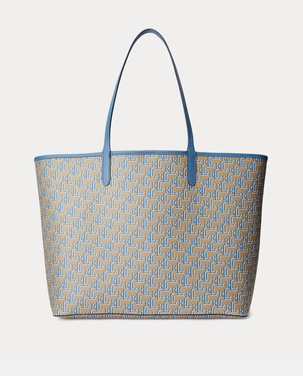 Grand sac tote imprimé avec mousqueton