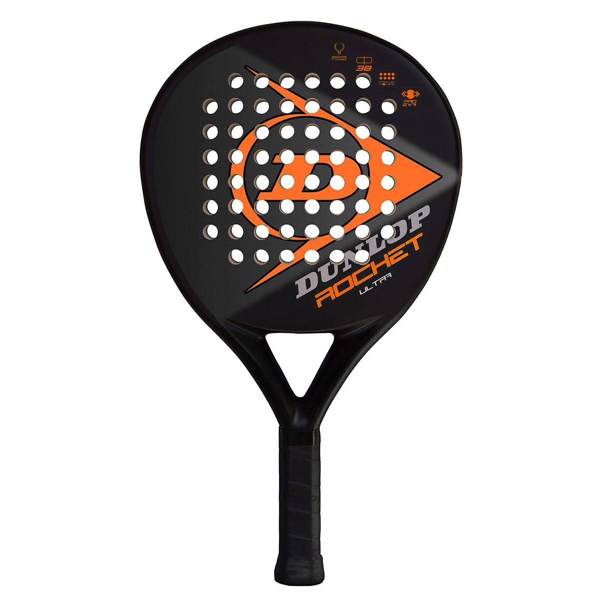 Raquete de Padel Rocket Ultra Ora Preto / Laranja-1
