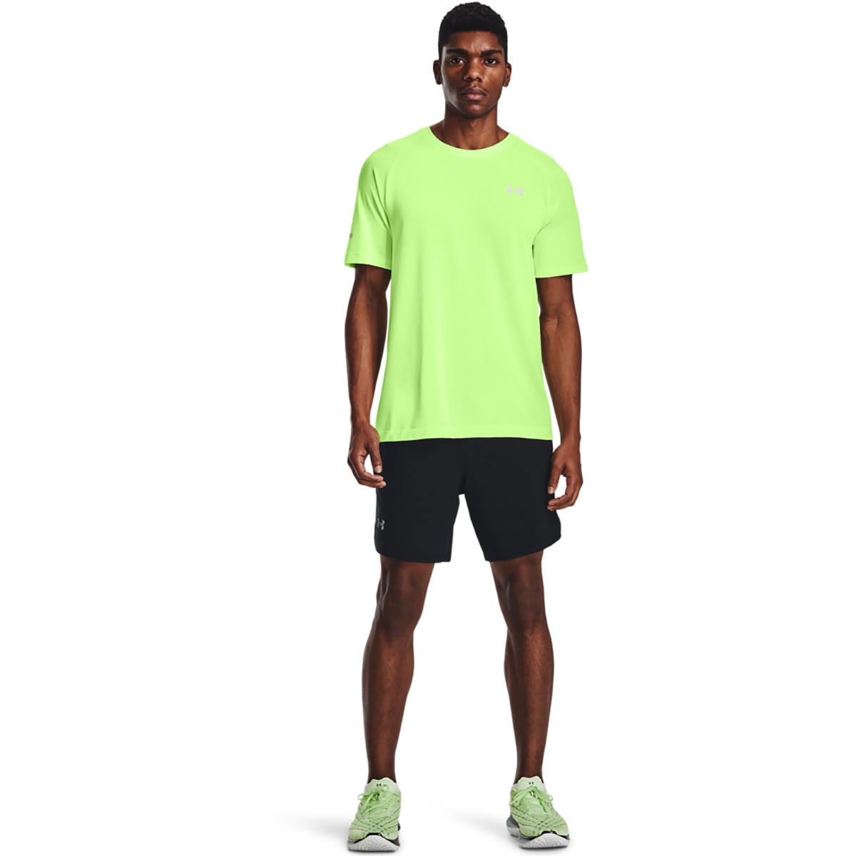 Short de hombre Launch Run 2-in-1 Under Armour Negro-6
