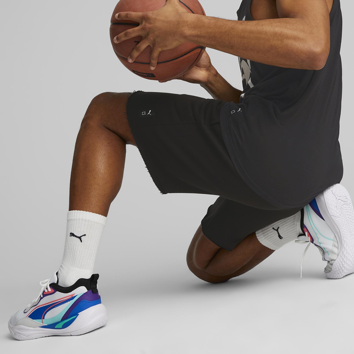 Sapatilhas de Basquetebol de Homem Playmaker Pro Branco / Multicolor-8