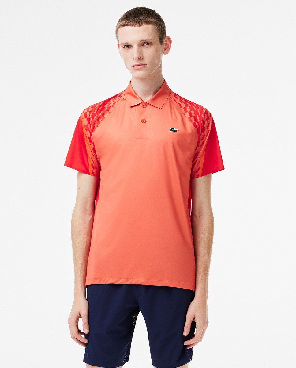 Polo Lacoste Tennis × Novak Djokovic tricolore