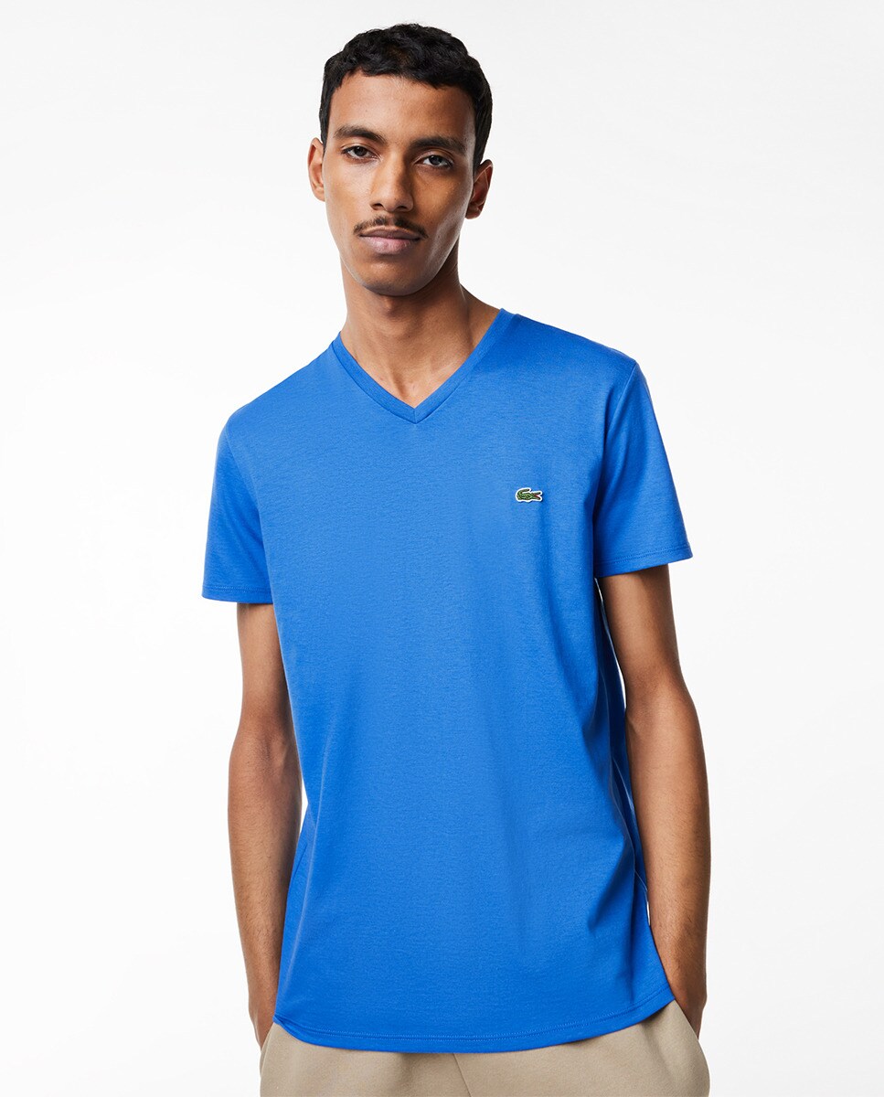 Tshirt col en V Pima