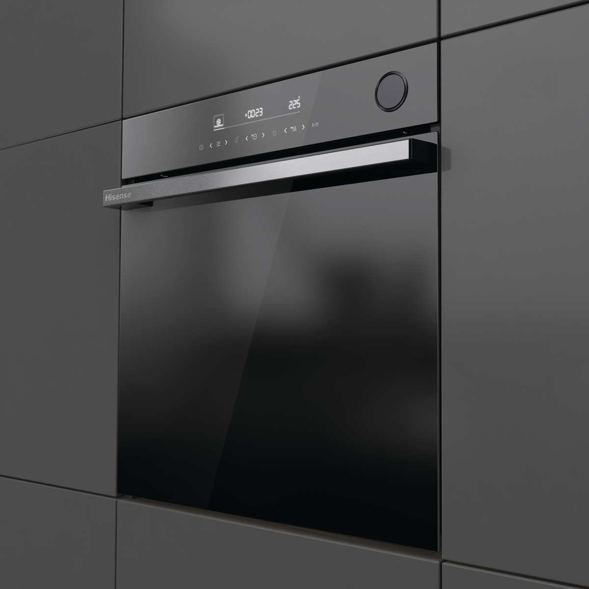 Horno multifunción Hisense Pirolítico - BSA66346PBGWIFI Negro-5