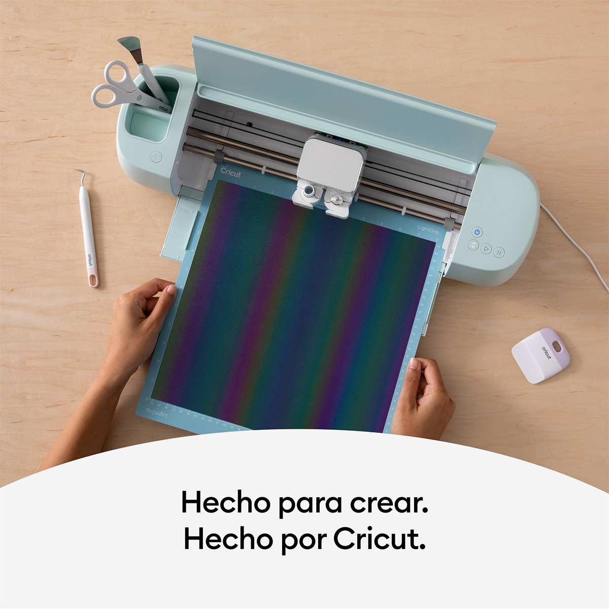 Vinilo termoadhesivo Cricut 12x19 reflectante Rainbow Multicolor-8