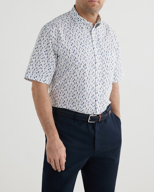 Imagen 0 de Camisa Essential de hombre classic de manga corta tallas grandes