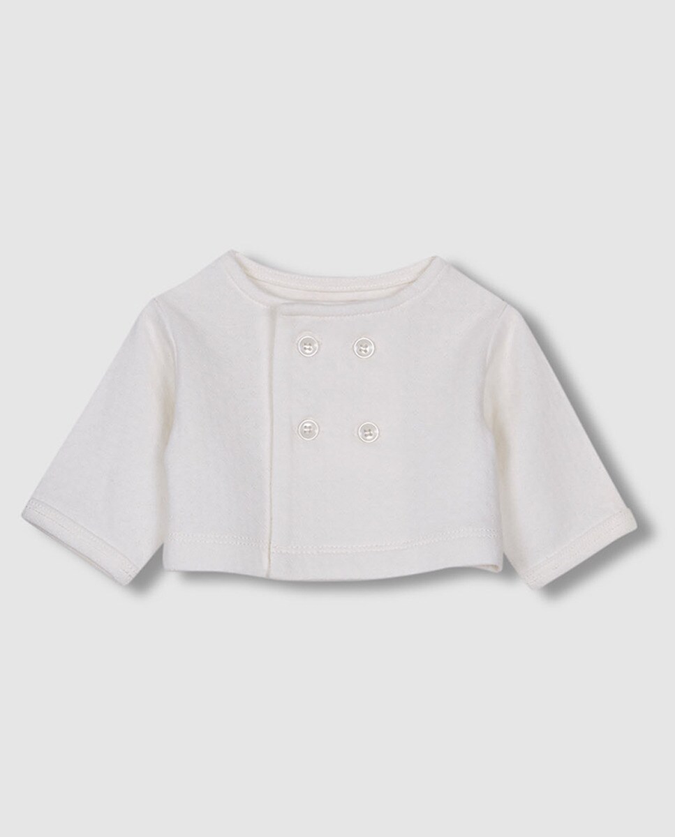 Veste interlock ajourée