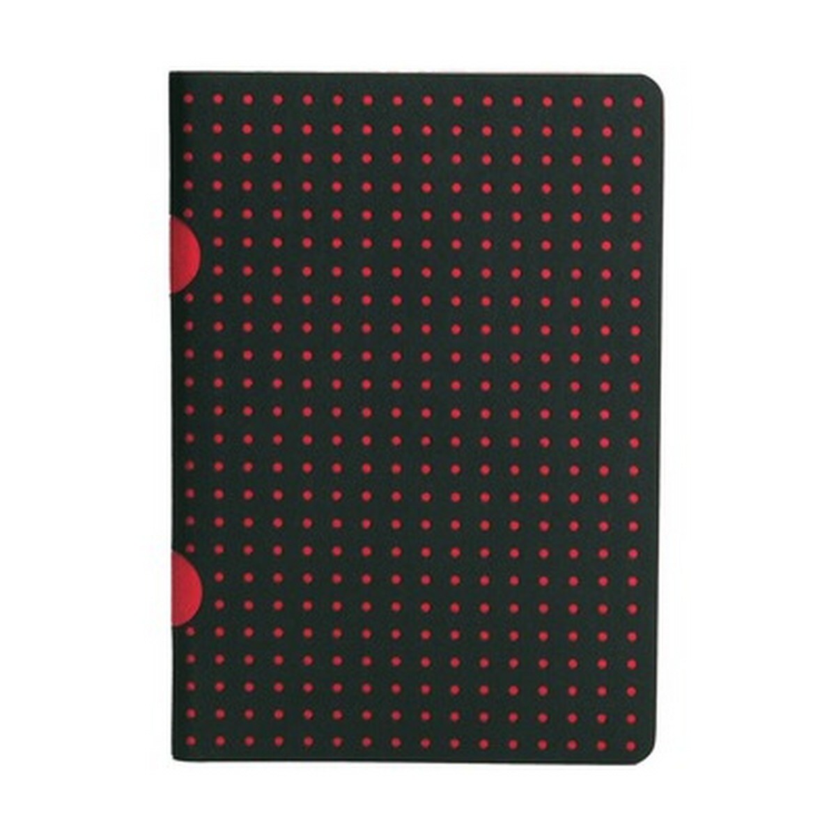Bloco de linhas B7 Cahier Círculo preto sobre vermelho / preto sobre vermelho 1