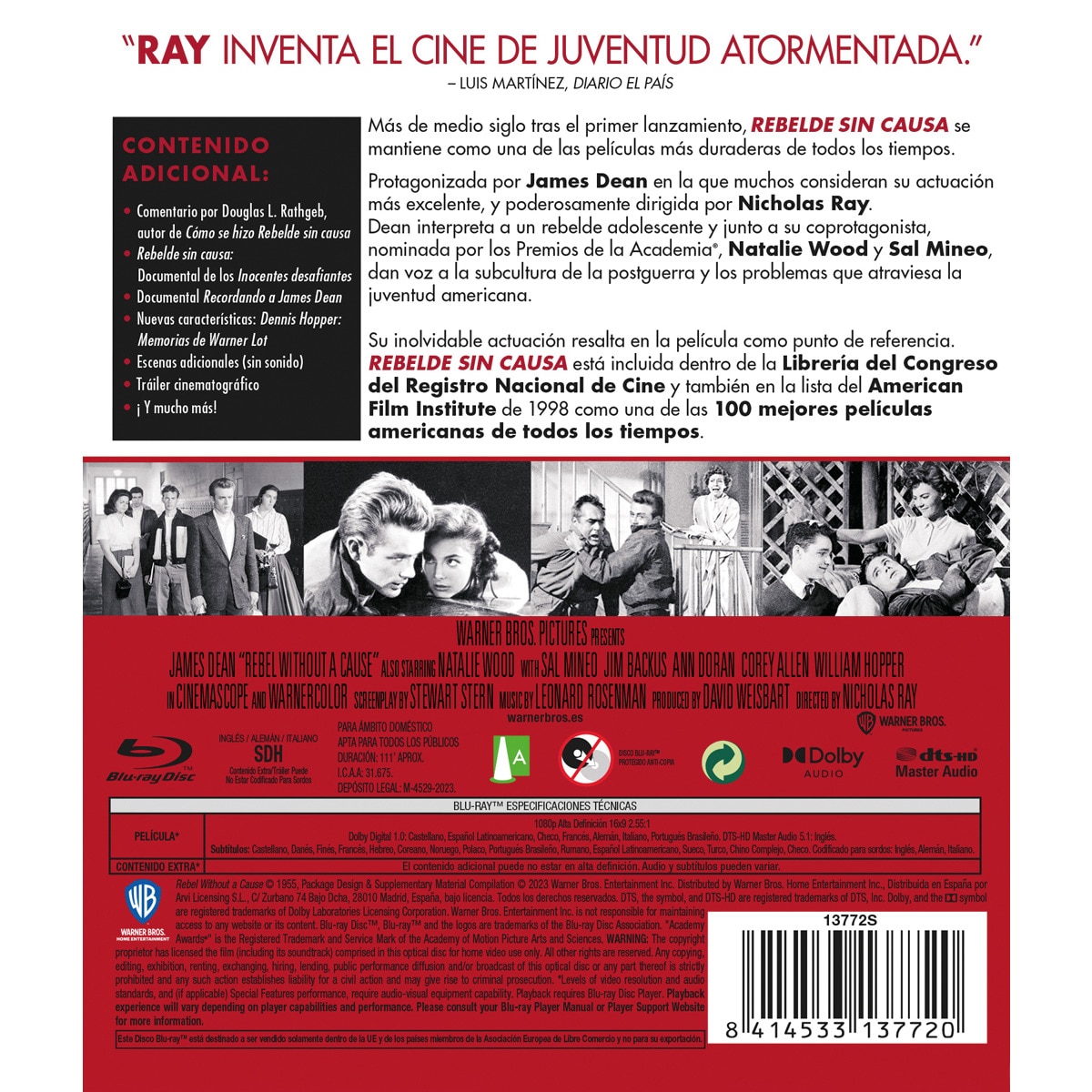 Rebelde sin causa (Blu-Ray) 2