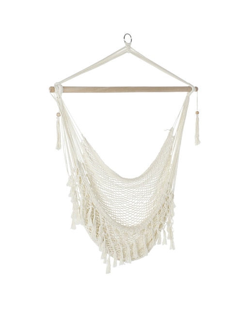 Imagen 0 de Hamaca algodón poliéster 100x50x130 100kgs, beige