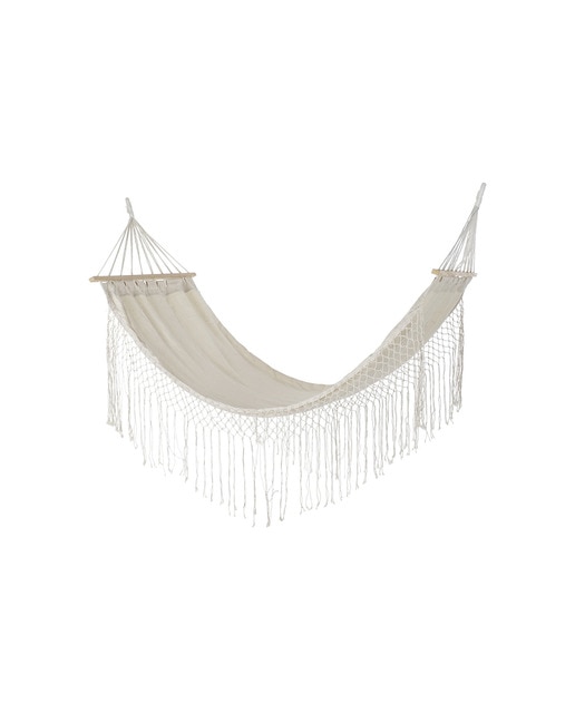 Imagen 0 de Hamaca algodón 280x100x130 100kgs, flecos