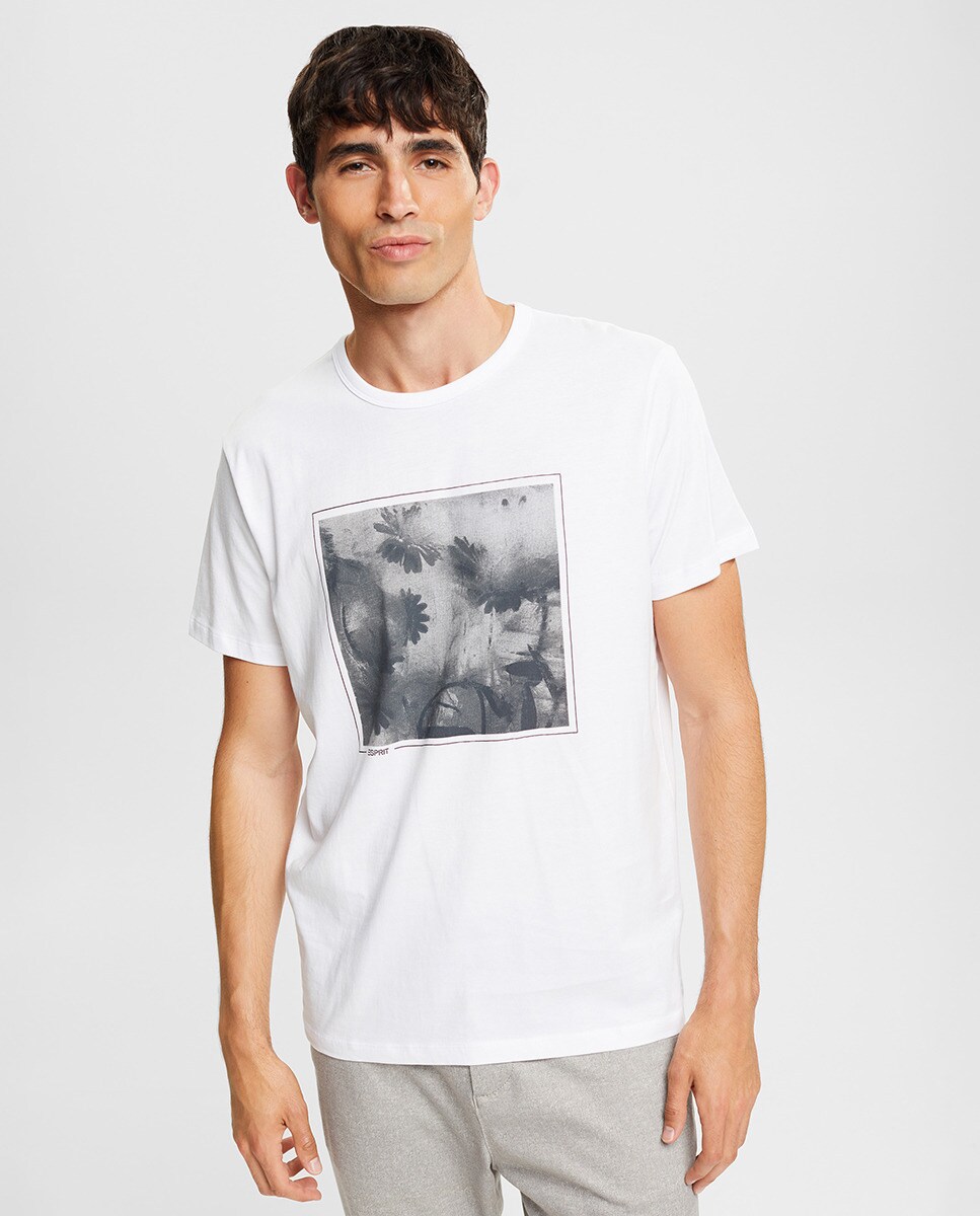 Tshirt photo imprimé palmiers