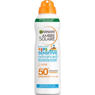 Advanced Sensitive Spray Kids FPS50+ embalagem 150 ml - Ambre Solaire
