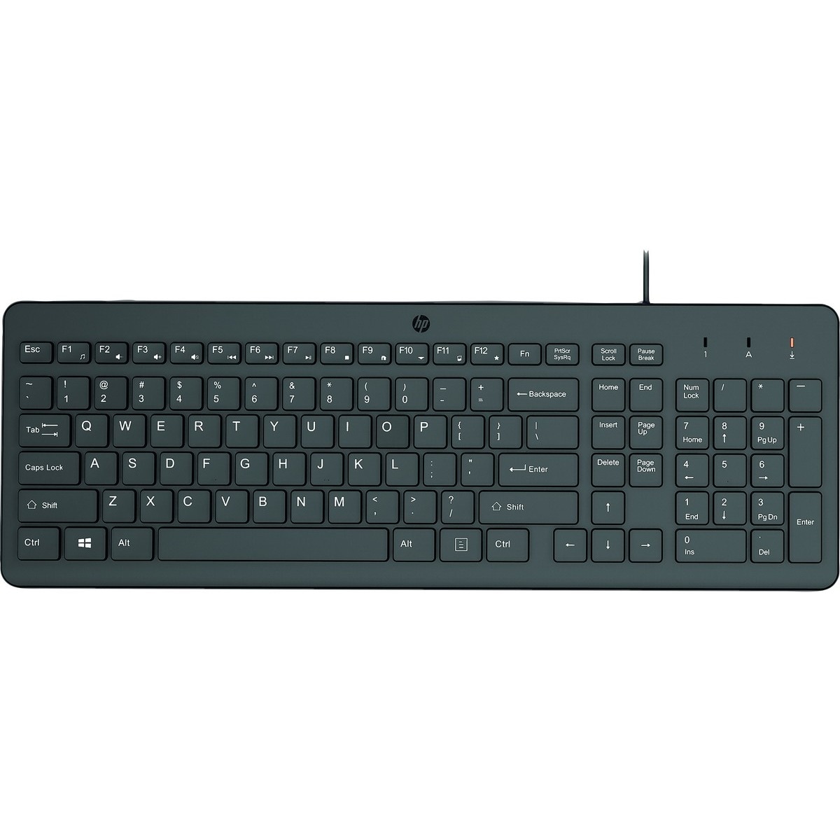 Imagem 0 de Teclado com Fios HP 150, PT, Numérico