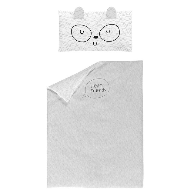 Imagen 0 de Funda nórdica Funda almohadaoh 100x135 bimbichic lunas int./ext.: 90% algodón 10% poliéster