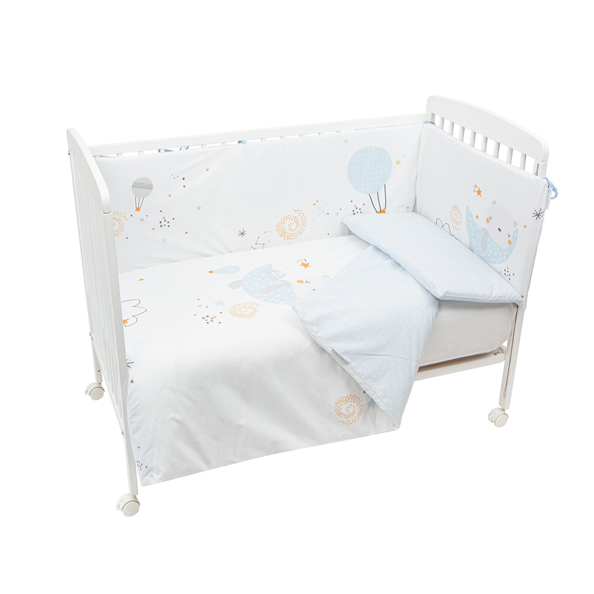 Imagen 0 de Funda nórdica prot Funda almohada 120x150 bimbichic volare int./ext.: 90% algodón 10% poliéster