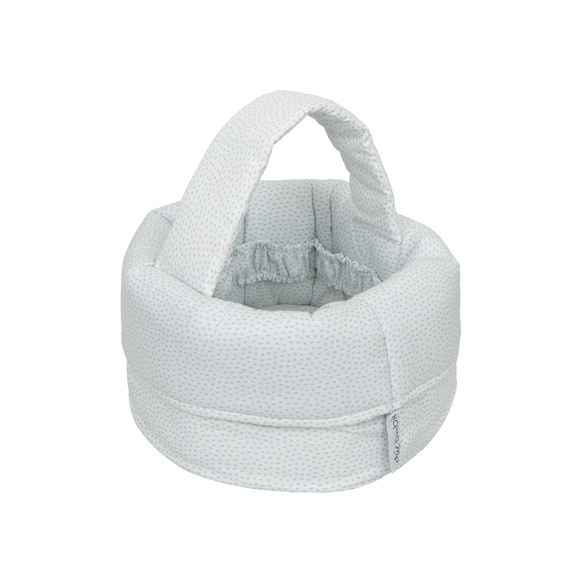 Imagen 0 de Cesta botellero bimbichic lunas int./ext.: 90% algodón 10% poliéster