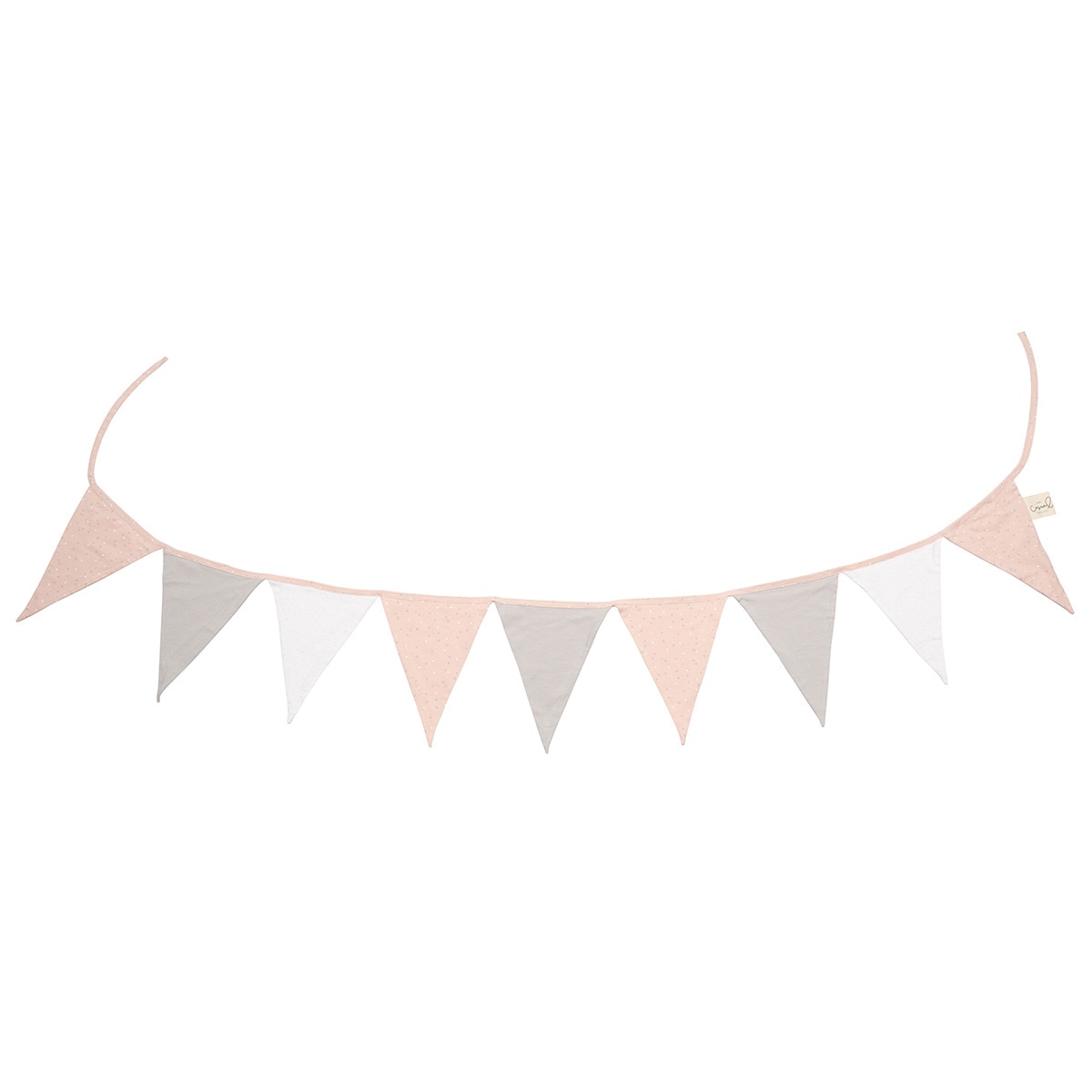 Guirnalda 220 cm bimbicasual planet 96% algodón orgánico 4% elastano Rosa-1