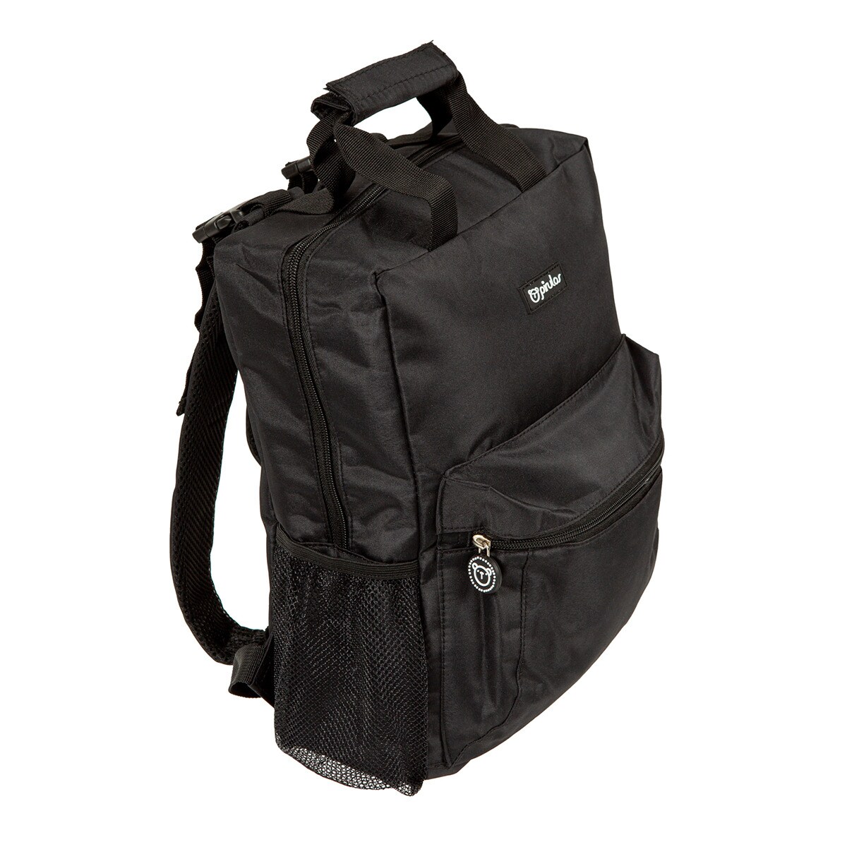 Mochila camb. complementos 100% algodón Negro-1